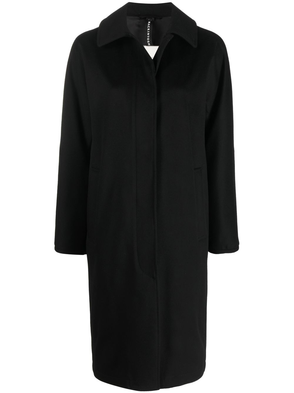 Mackintosh JEAN Storm System wool coat - Black von Mackintosh