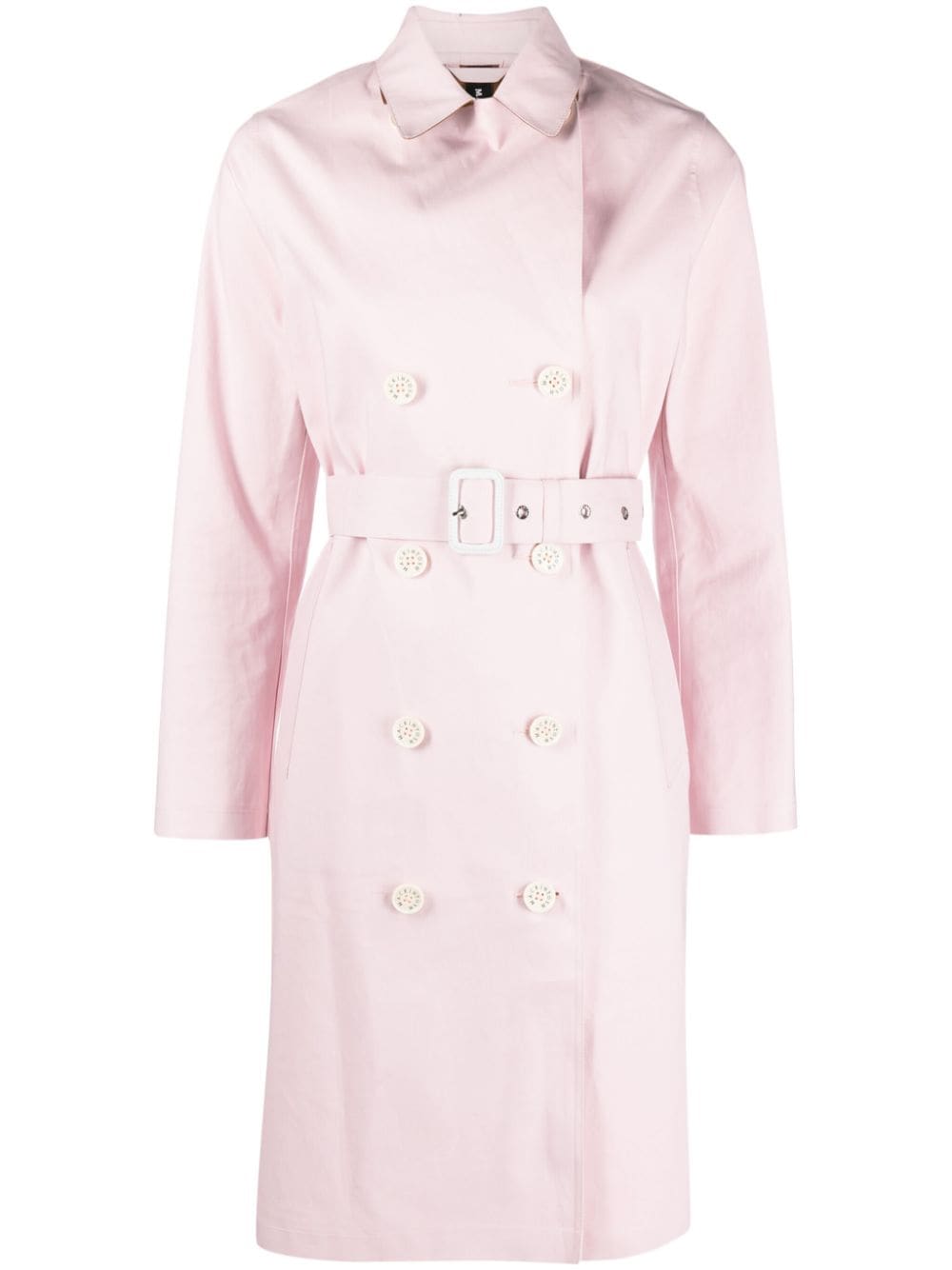 Mackintosh Morna double-breasted trench coat - Pink von Mackintosh