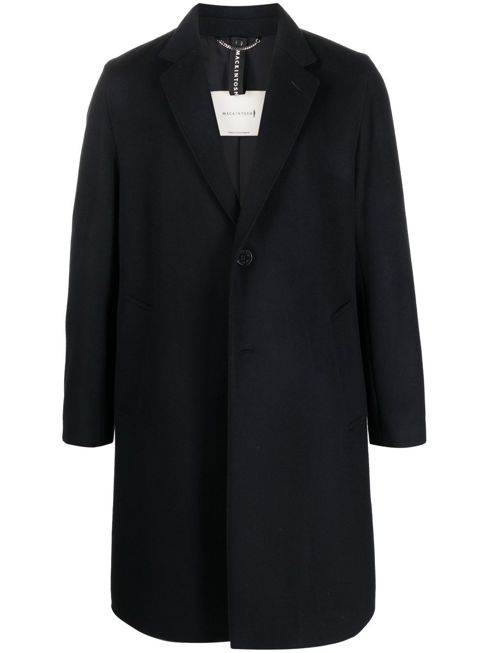 Mackintosh NEW STANLEY wool-cashmere coat - Blue von Mackintosh