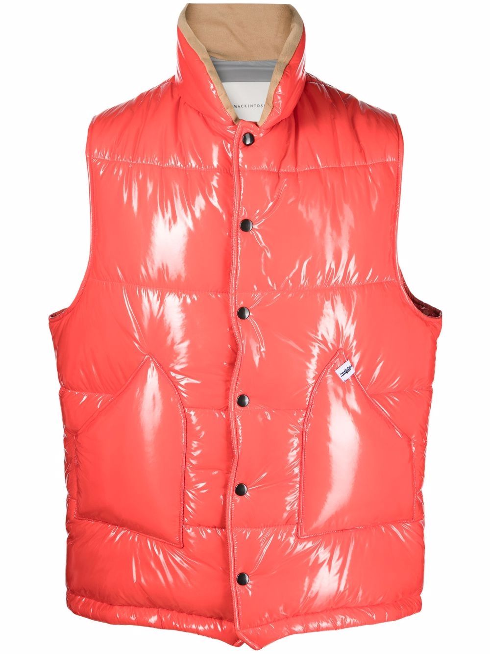 Mackintosh OSAKA quilted gilet - Red von Mackintosh