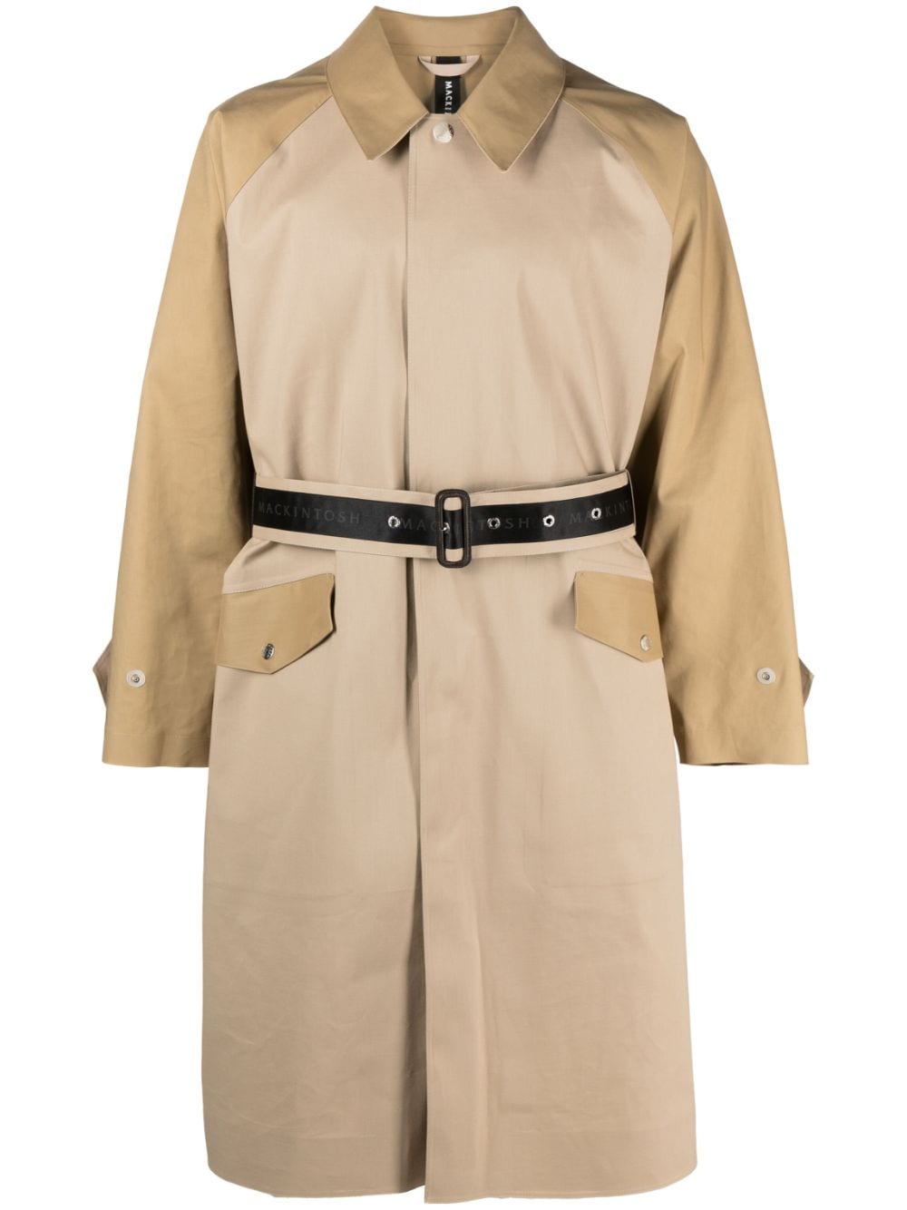 Mackintosh Oban belted cotton parka - Neutrals von Mackintosh