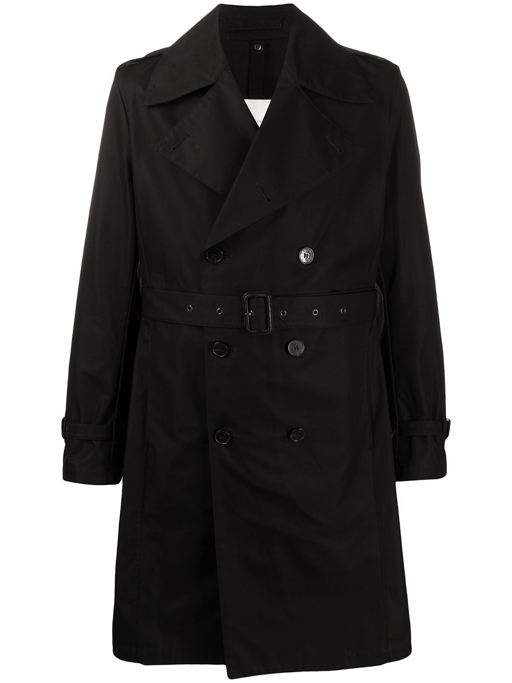 Mackintosh ST ANDREWS belted trench coat - Black von Mackintosh