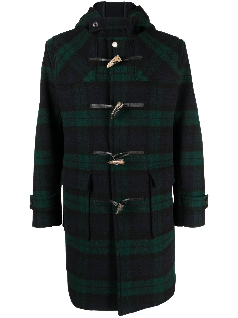 Mackintosh Weir wool duffle coat - Black von Mackintosh
