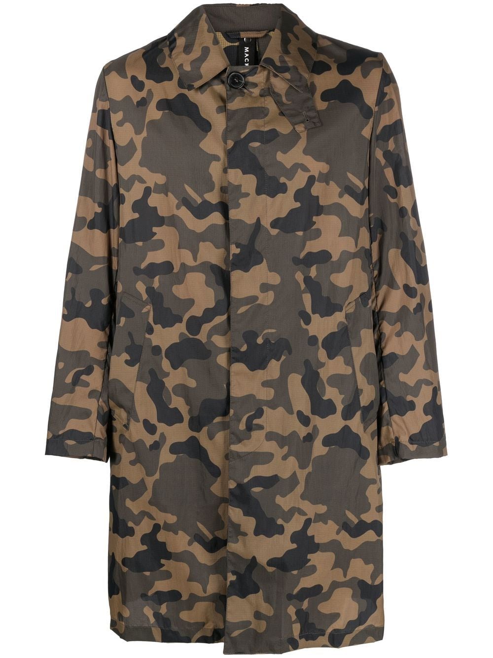 Mackintosh camouflage-print packable raincoat - Green von Mackintosh