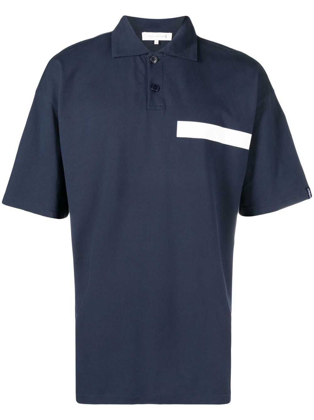 Mackintosh short-sleeve polo shirt - Blue von Mackintosh