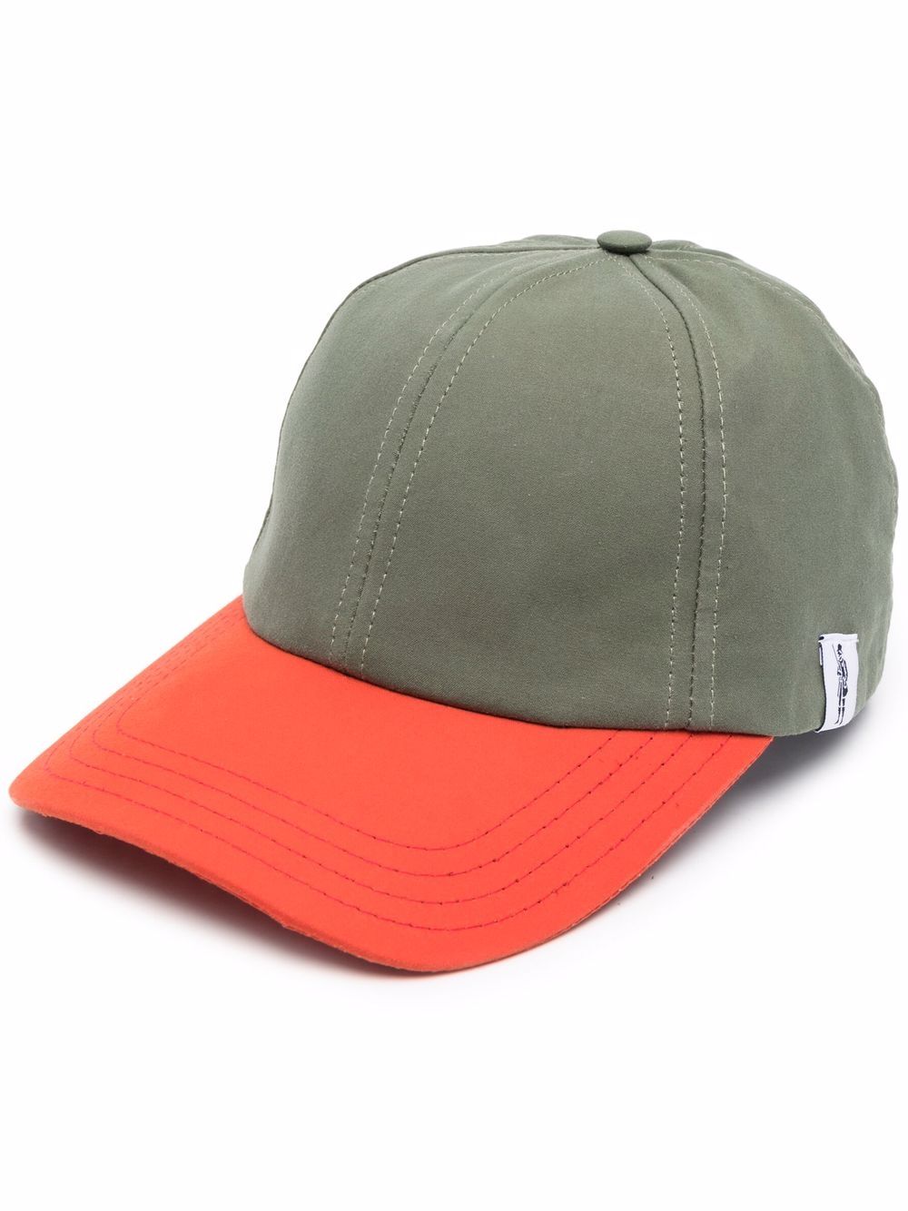 Mackintosh waxed cotton cap - Green von Mackintosh