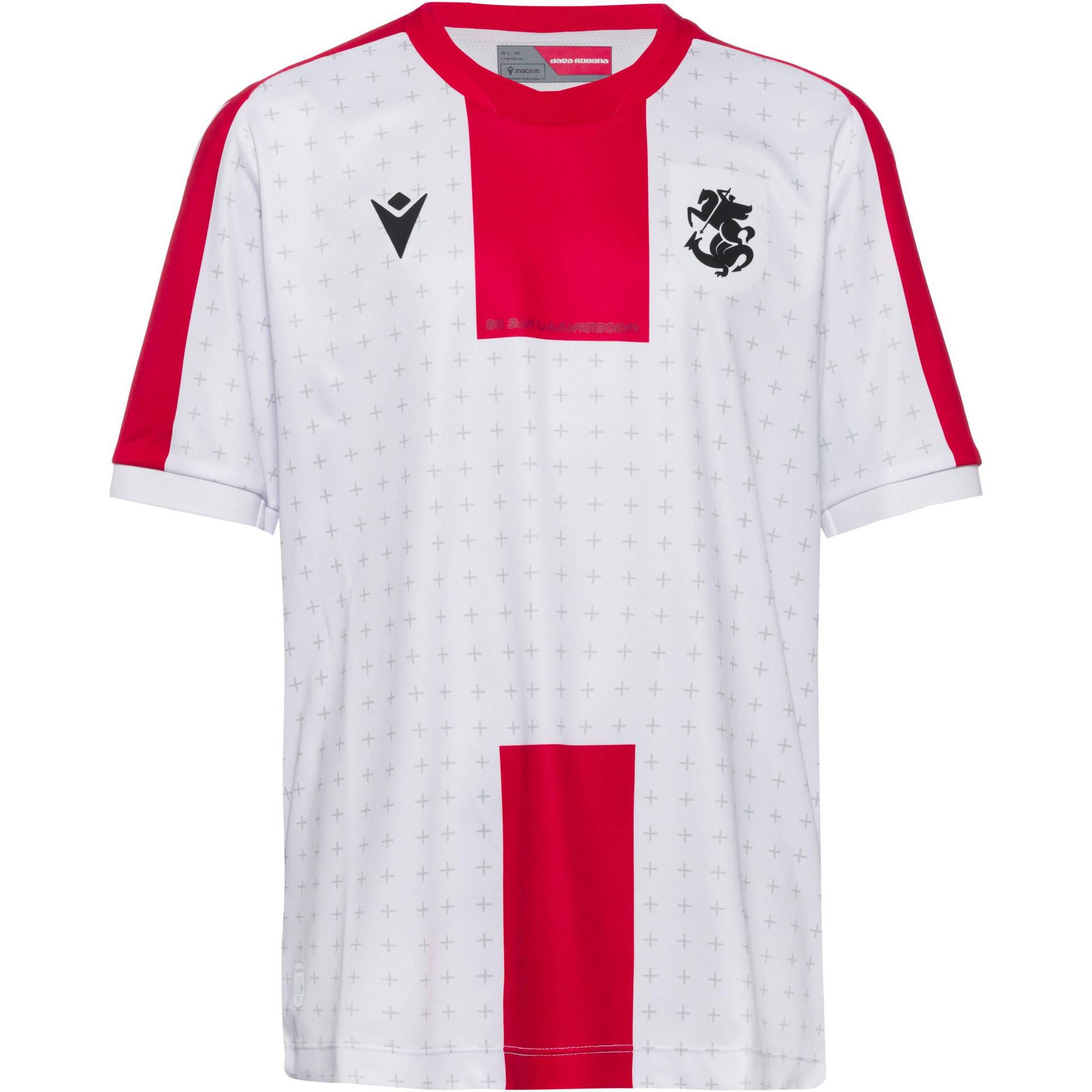 macron Georgien 2024 Heim Teamtrikot Kinder macron Georgien 2024 Heim Teamtrikot Kinder von Macron