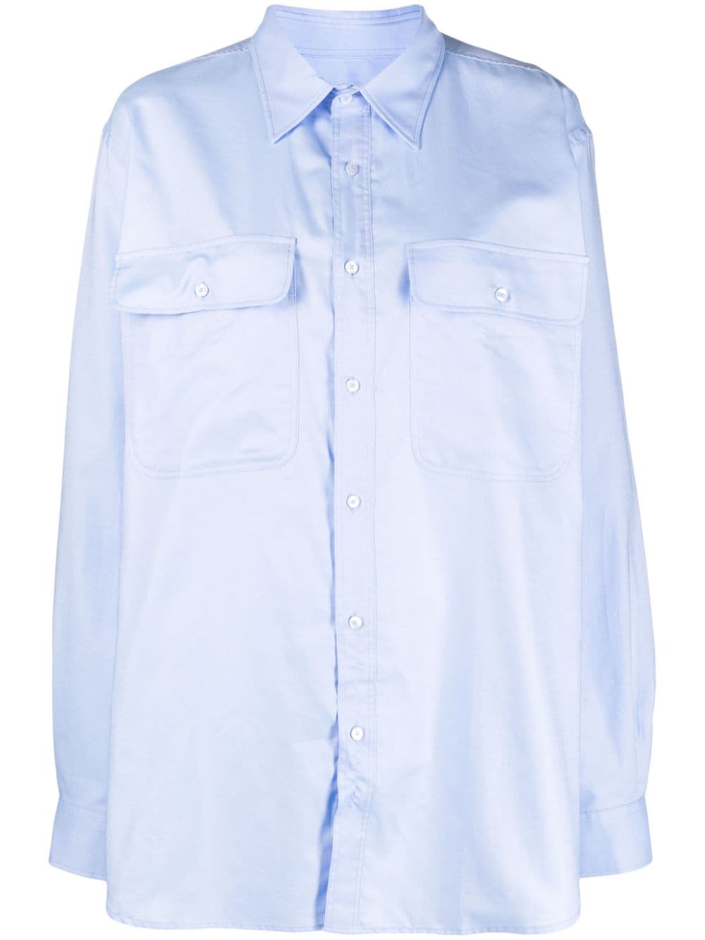 Made in Tomboy Julie cotton shirt - Blue von Made in Tomboy
