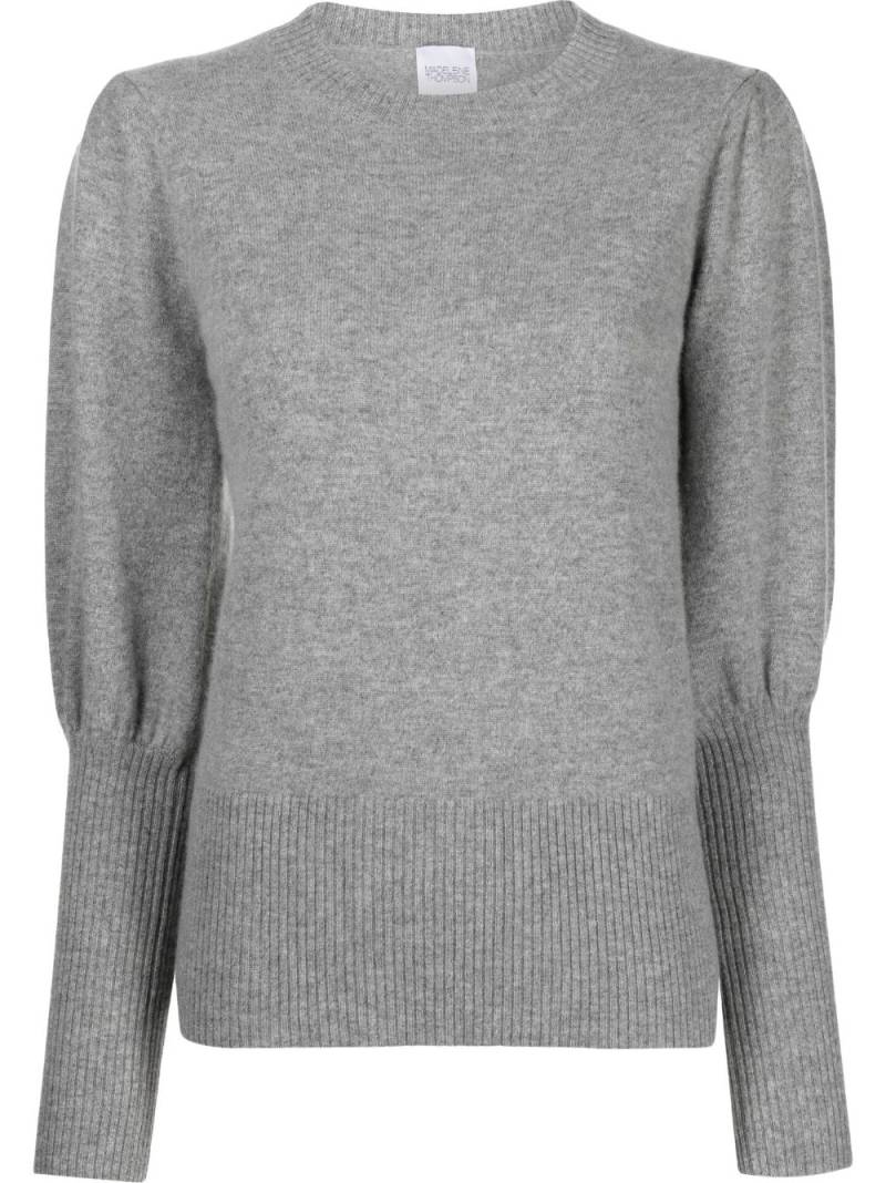 Madeleine Thompson puff-sleeve wool jumper - Grey von Madeleine Thompson