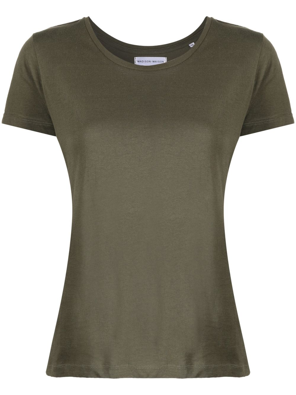 Madison.Maison short-sleeved cotton-jersey T-shirt - Green von Madison.Maison