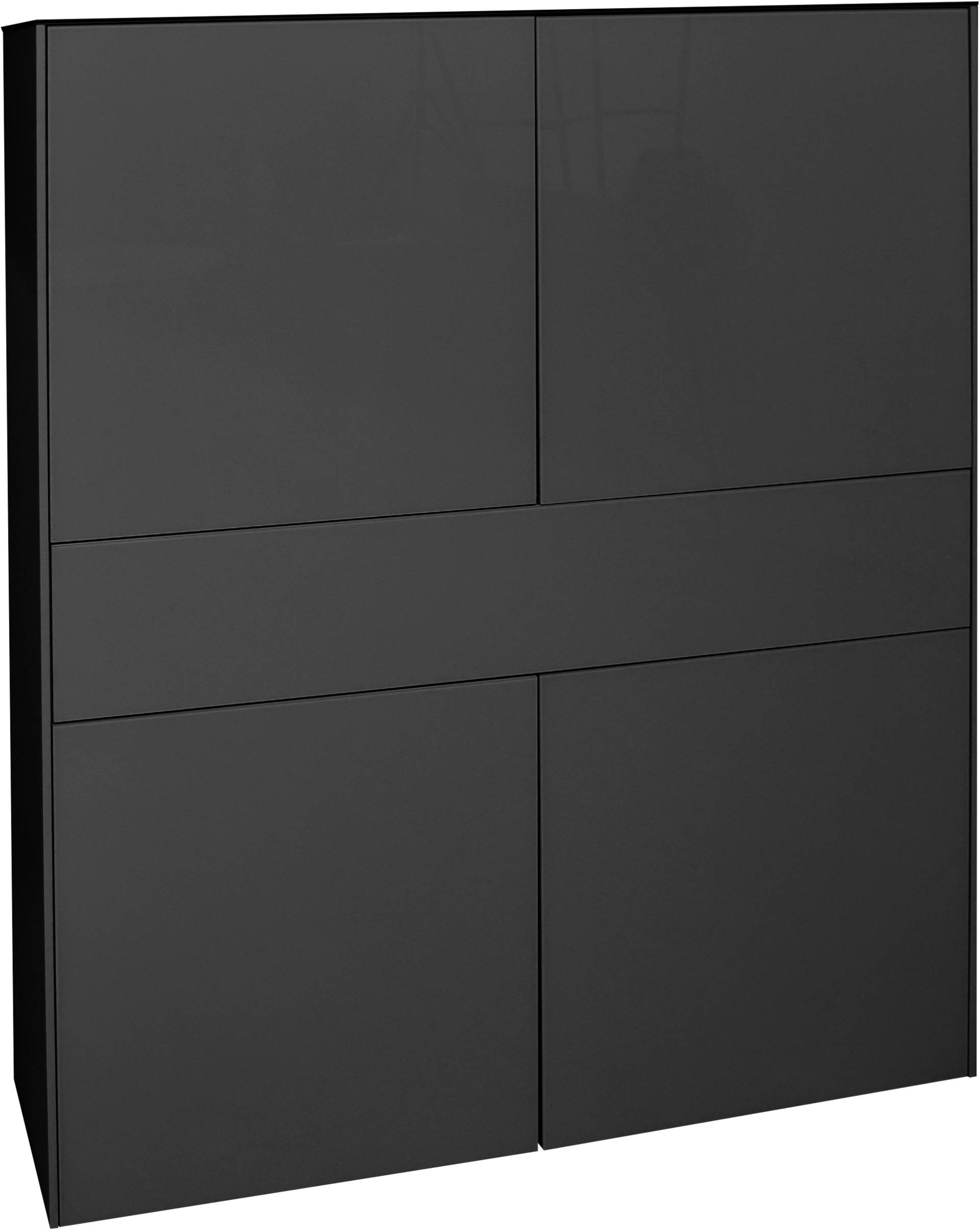 Mäusbacher Highboard »Imola TOPSELLER!«, (OTTOs Choice), Mäusbacher Highboard, Breite 121 cm, mit Glasfront und Glasoberplatte von Mäusbacher