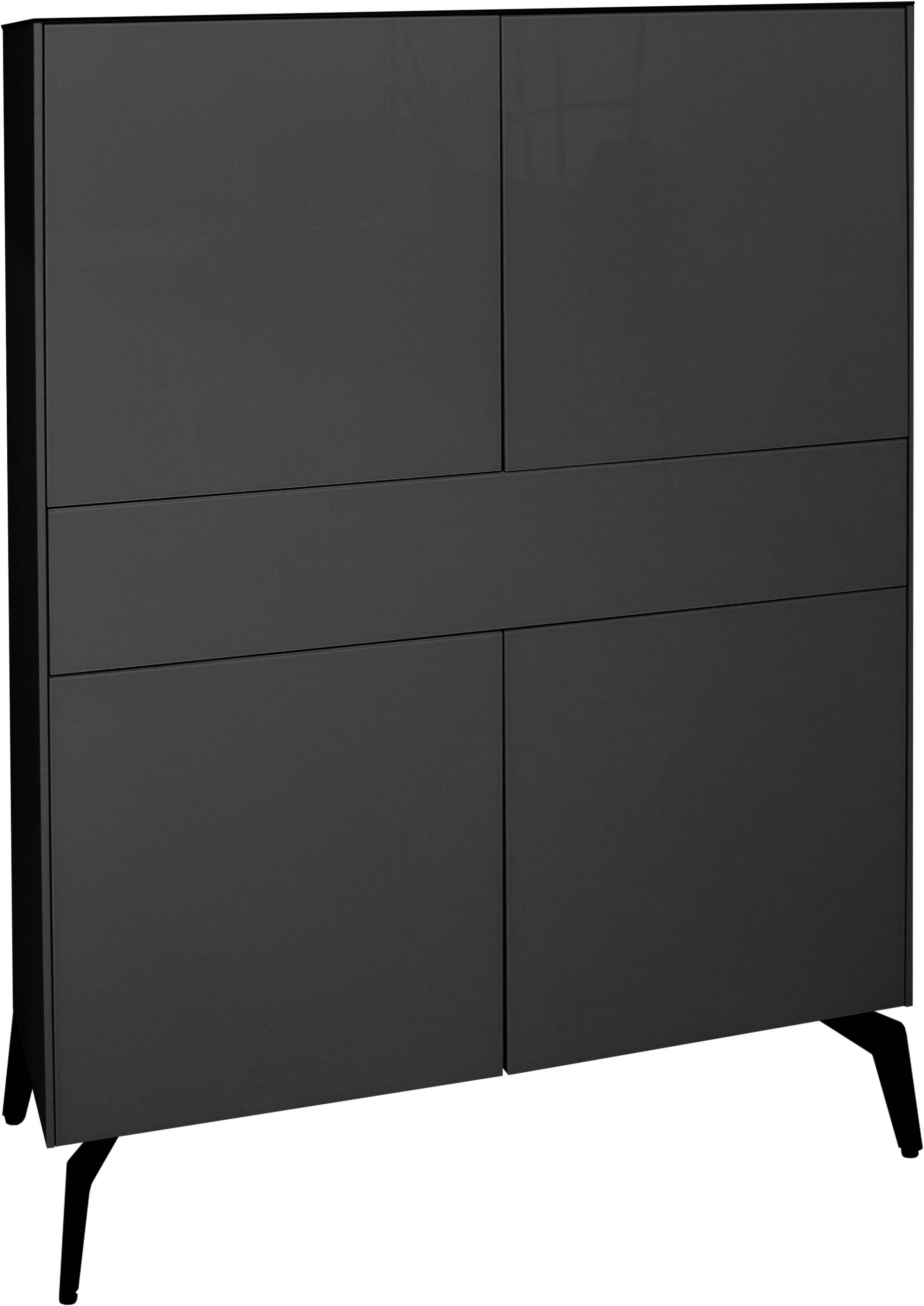 Mäusbacher Highboard »Imola TOPSELLER!«, (OTTOs Choice), Mäusbacher Highboard, Breite 121 cm, mit Glasfront und Glasoberplatte von Mäusbacher