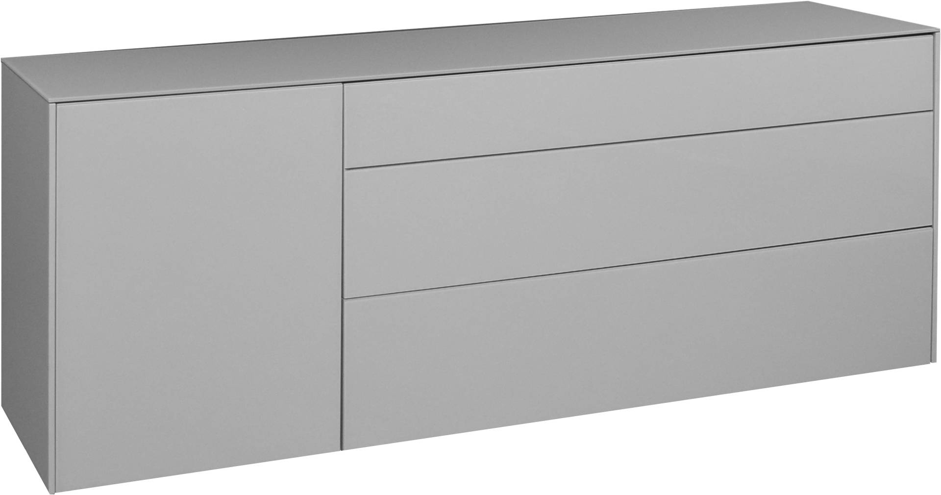 Mäusbacher Lowboard »Imola TOPSELLER!«, (OTTOs Choice), Mäusbacher Lowboard, mit Glasfront und Glasoberplatte, 1 Schublade von Mäusbacher