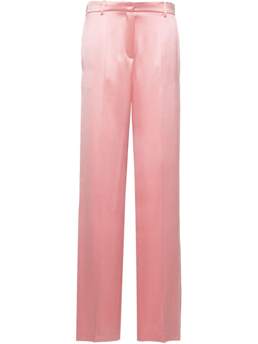 Magda Butrym high-waist wide-leg trousers - Pink von Magda Butrym