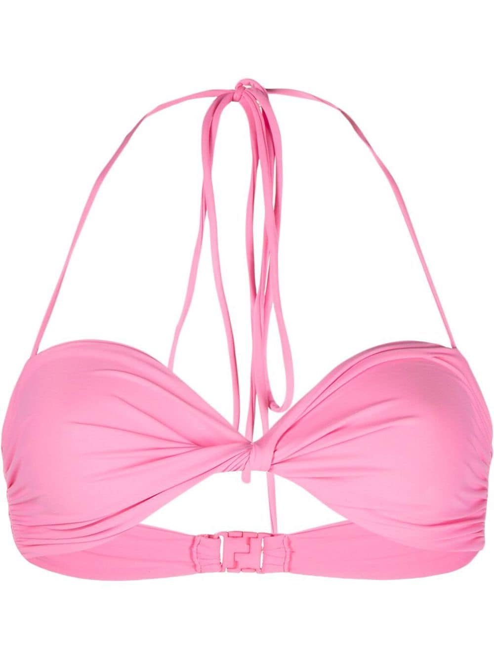 Magda Butrym ruched bikini top - Pink von Magda Butrym