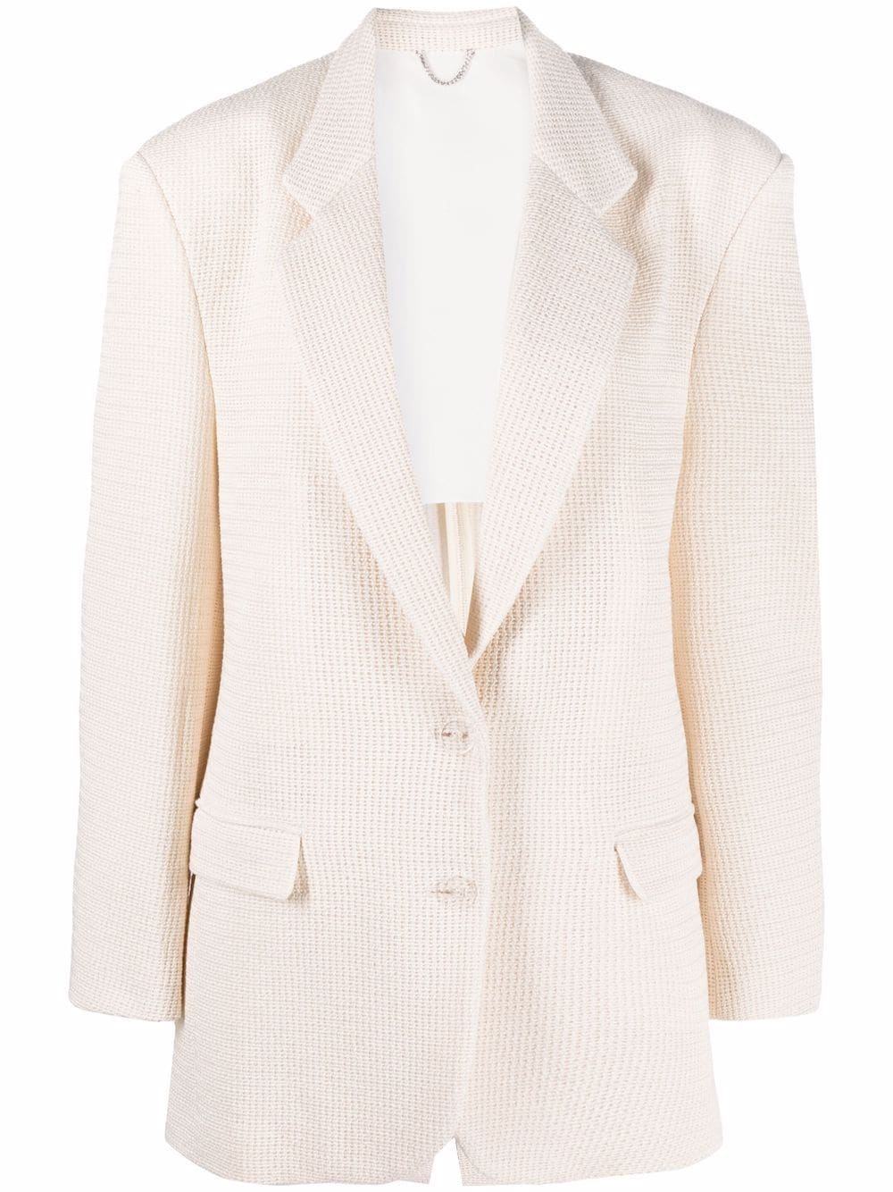 Magda Butrym single-breasted blazer - Neutrals von Magda Butrym