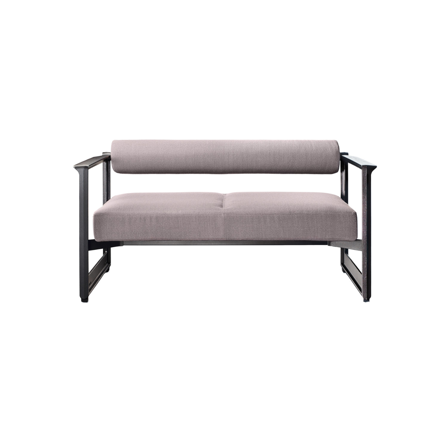 Brut 2er Stoff-Sofa, Bezug kvadrat vidar 4 - 772/blau von Magis Spa