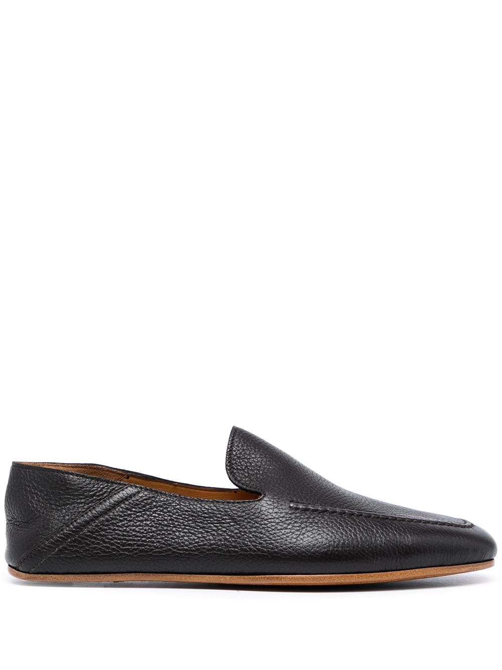 Magnanni almond-toe leather loafers - Black von Magnanni