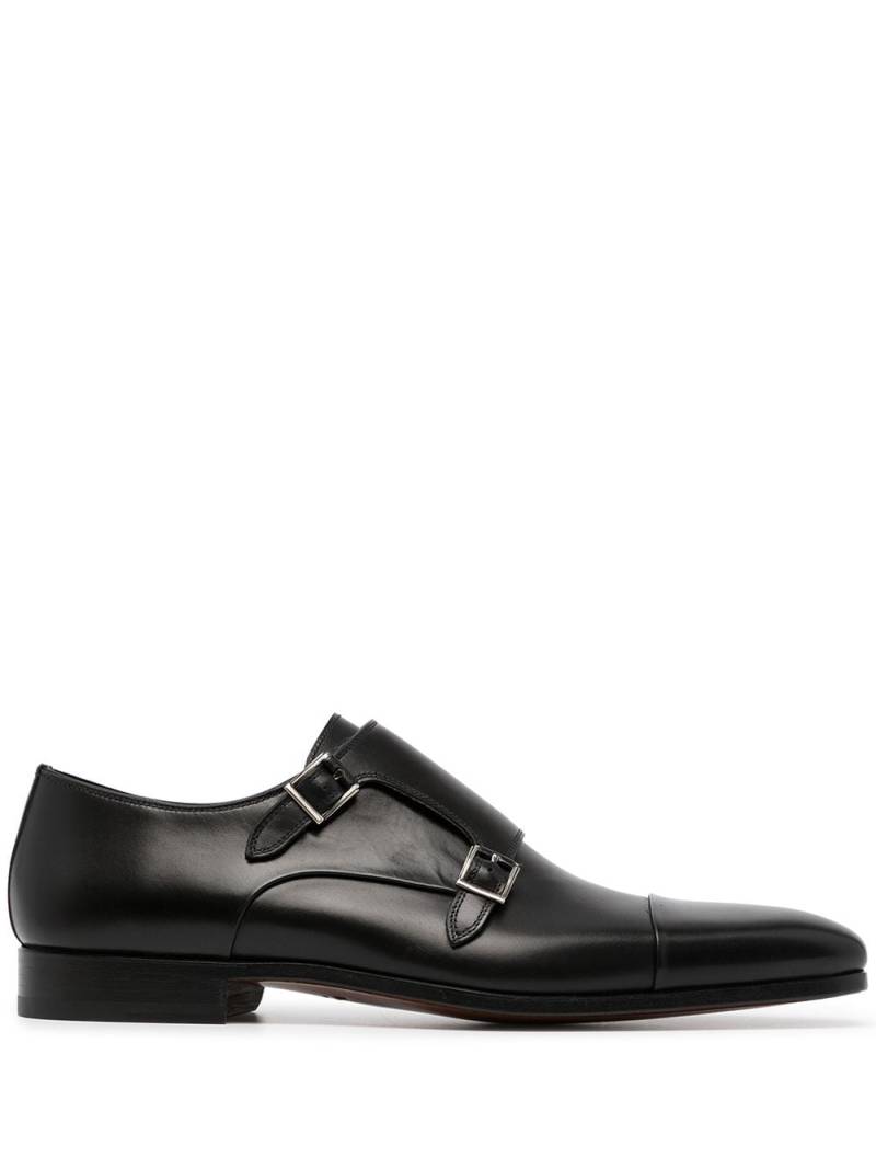 Magnanni double-buckle monk shoes - Black von Magnanni