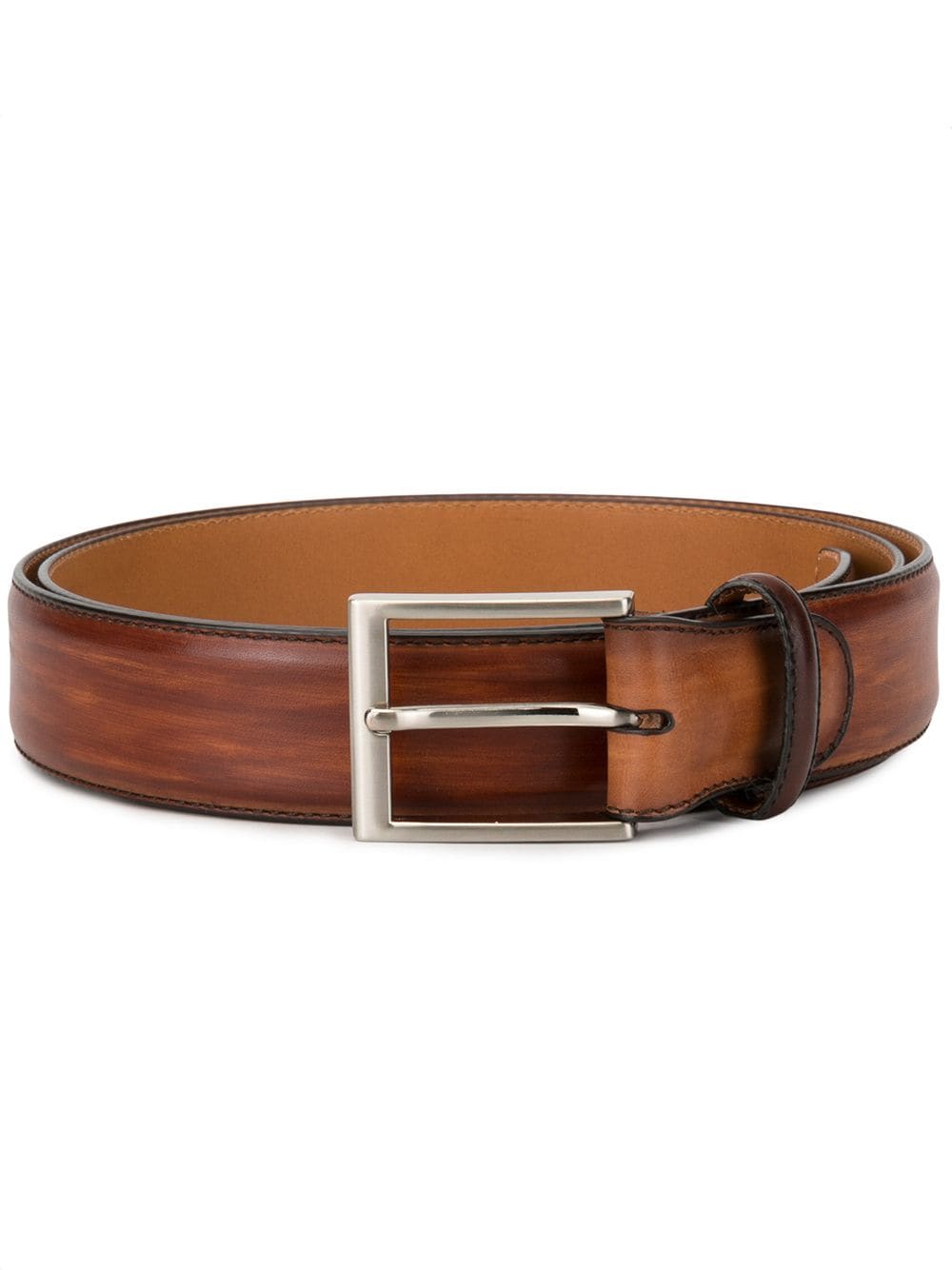 Magnanni tarnished effect belt - Brown von Magnanni