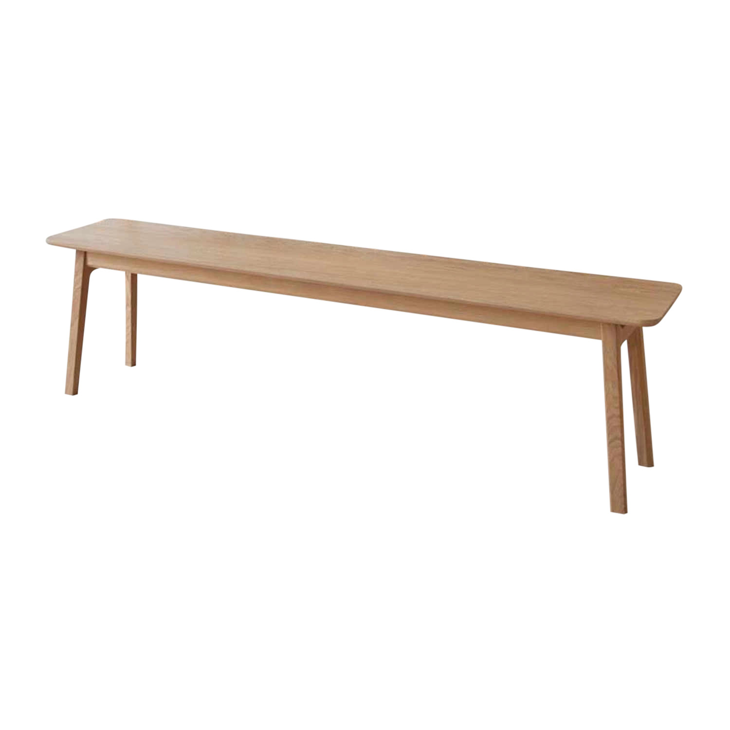 Freya Bench Bank, Holz oak, soap treatment von Magnus Olesen