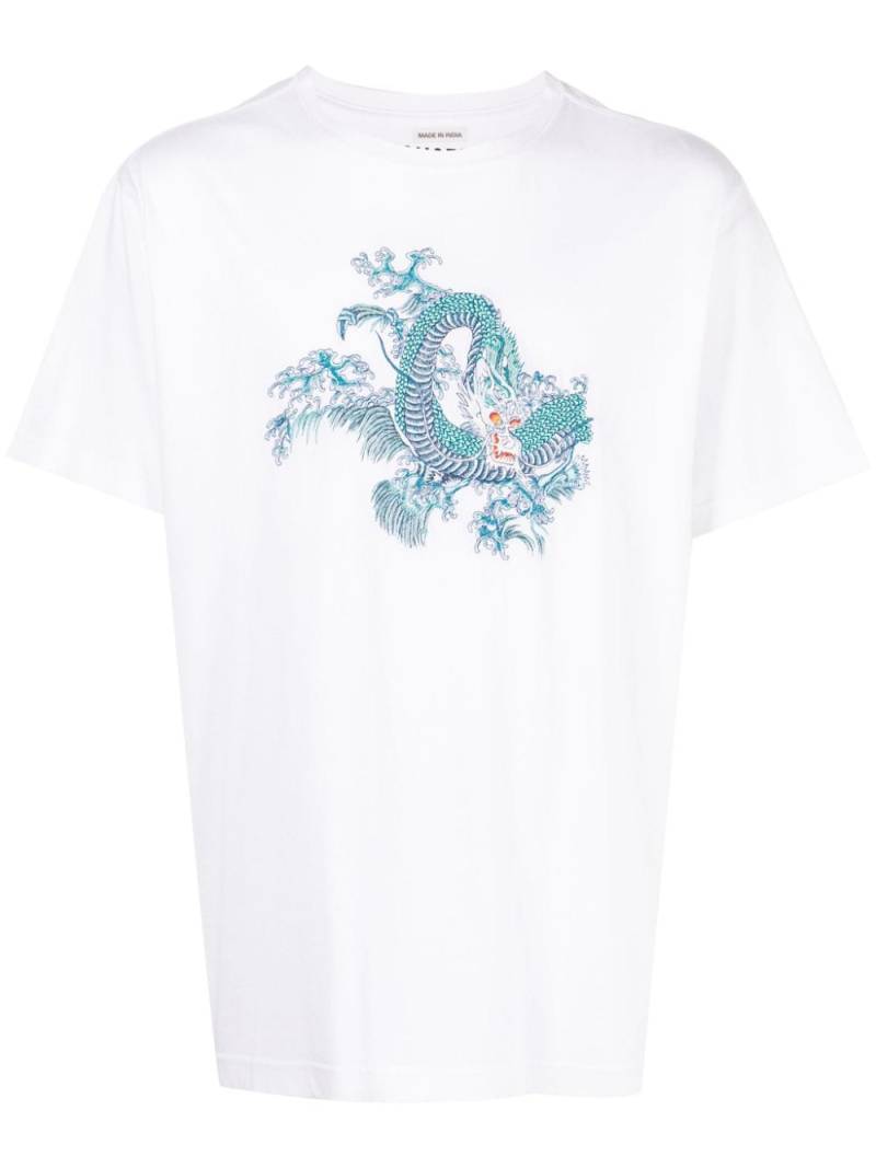 Maharishi graphic-print organic cotton T-shirt - White von Maharishi