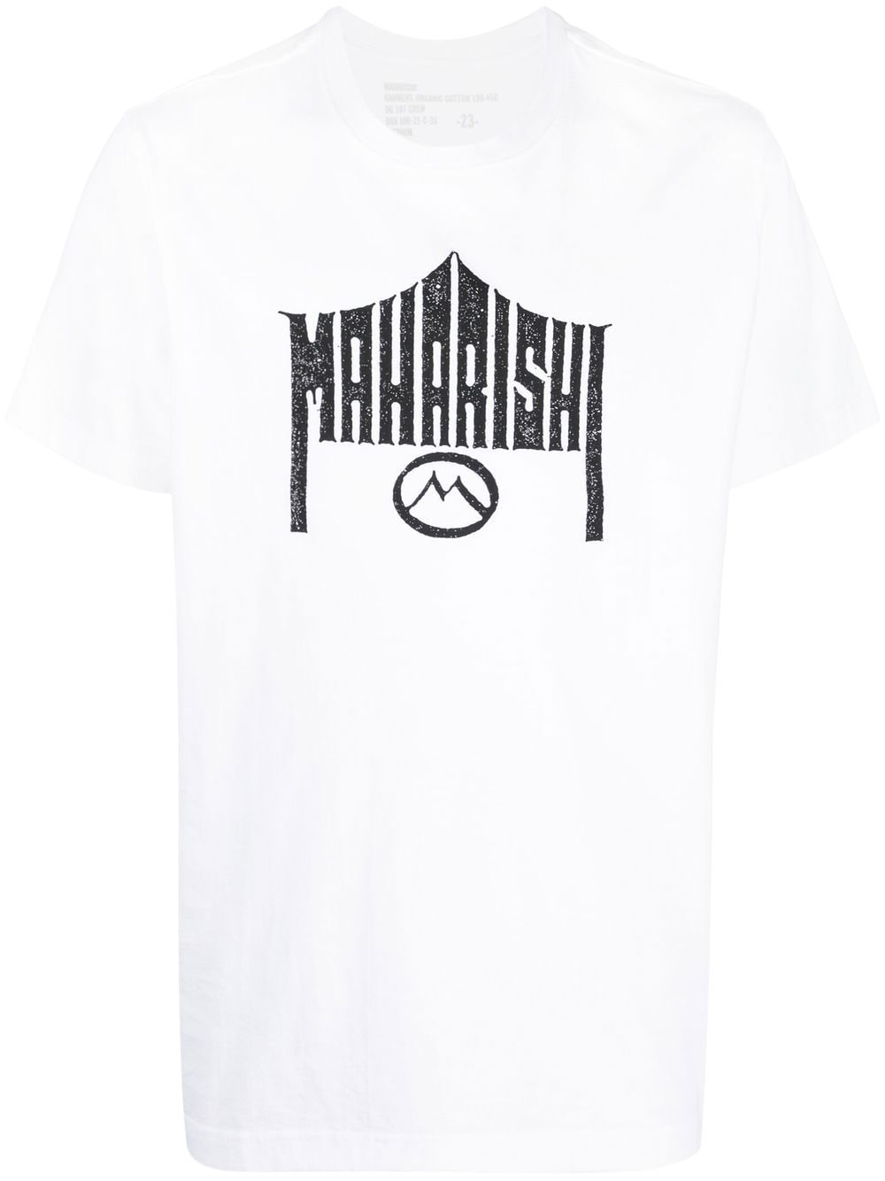 Maharishi logo-print organic cotton T-shirt - White von Maharishi