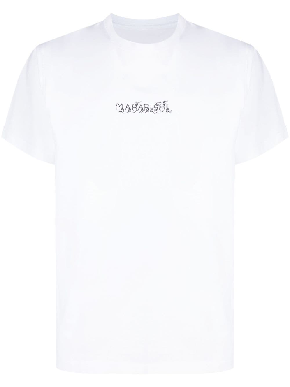 Maharishi logo-print organic cotton T-shirt - White von Maharishi