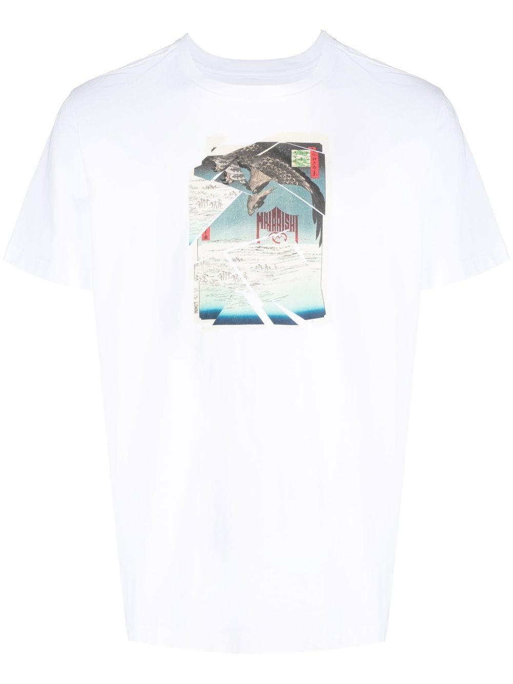 Maharishi painting short-sleeve T-shirt - White von Maharishi