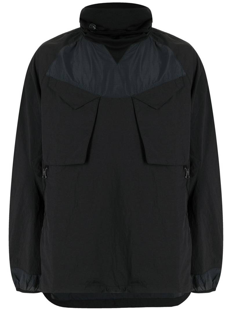 Maharishi pullover funnel-neck jacket - Black von Maharishi