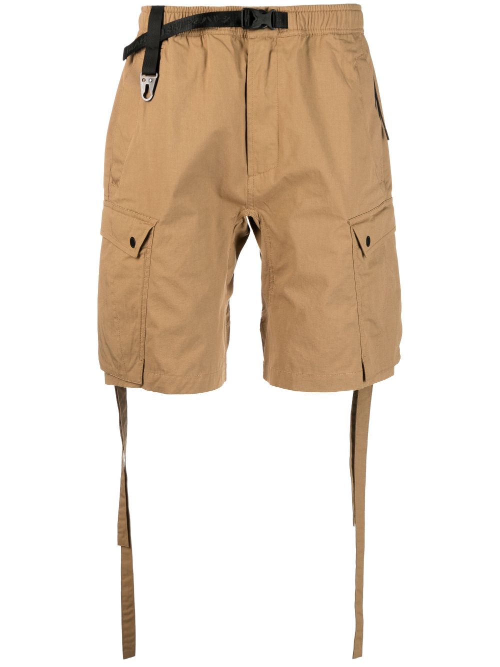 Maharishi strap-detail cargo shorts - Neutrals von Maharishi