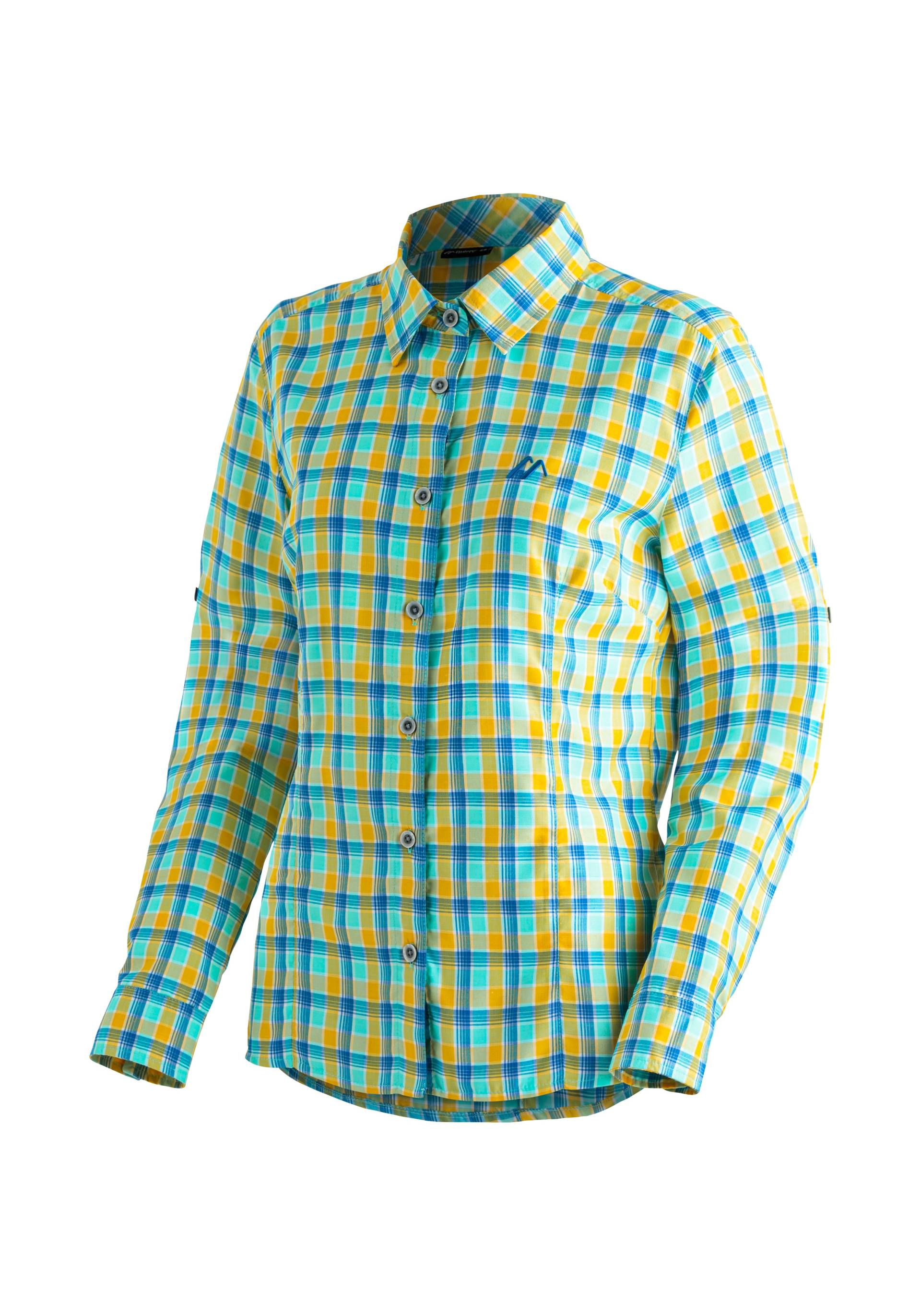 Maier Sports Funktionsbluse »Nanni«, Damen Bluse, langarm Karobluse für Outdoor und Freizeit von Maier Sports