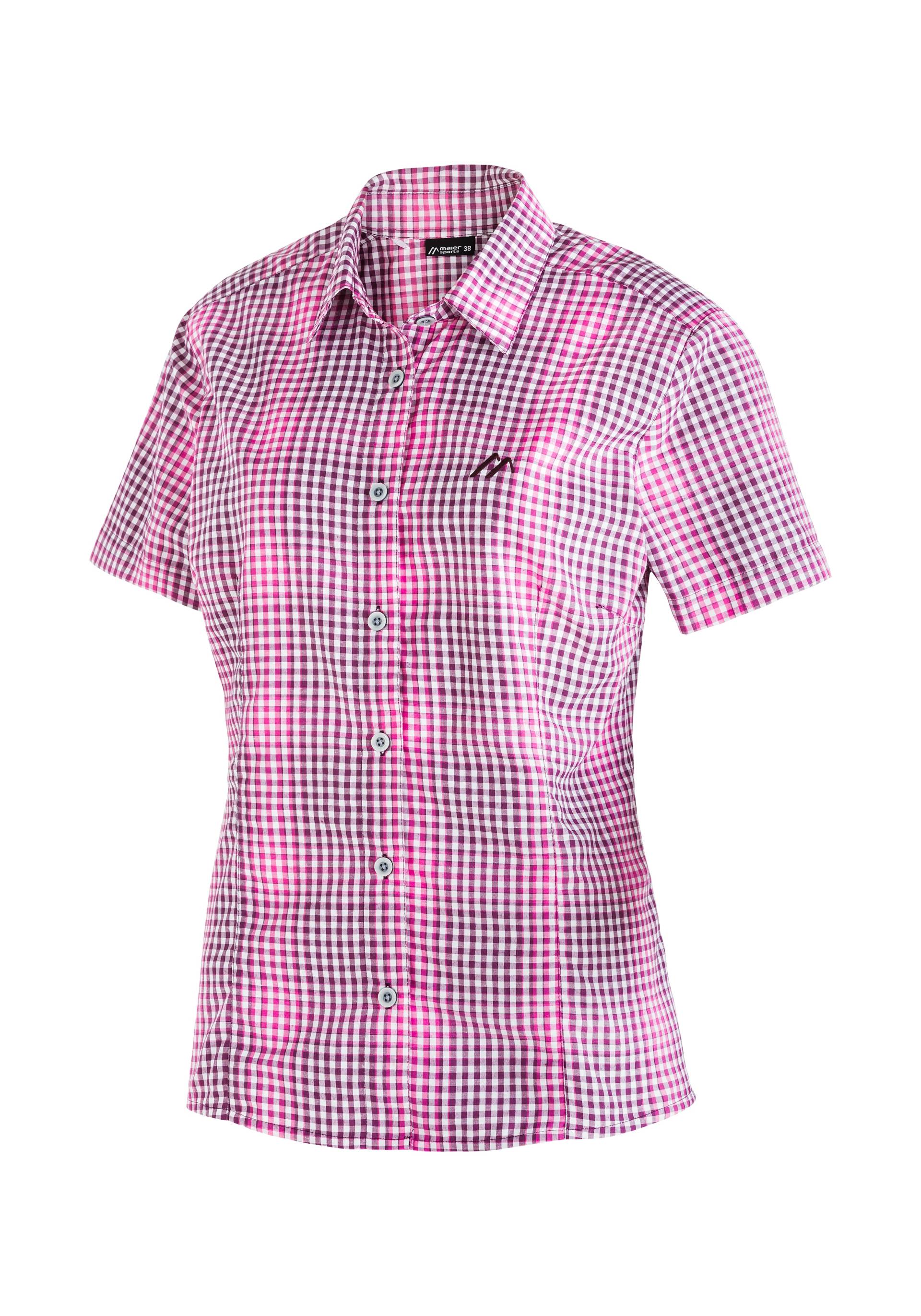 Maier Sports Funktionsbluse »Philina«, Karierte Kurzarm-Bluse für Wandern, Reisen und Freizeit Maier Sports Funktionsbluse »Philina«, Karierte Kurzarm-Bluse für Wandern, Reisen und Freizeit von Maier Sports