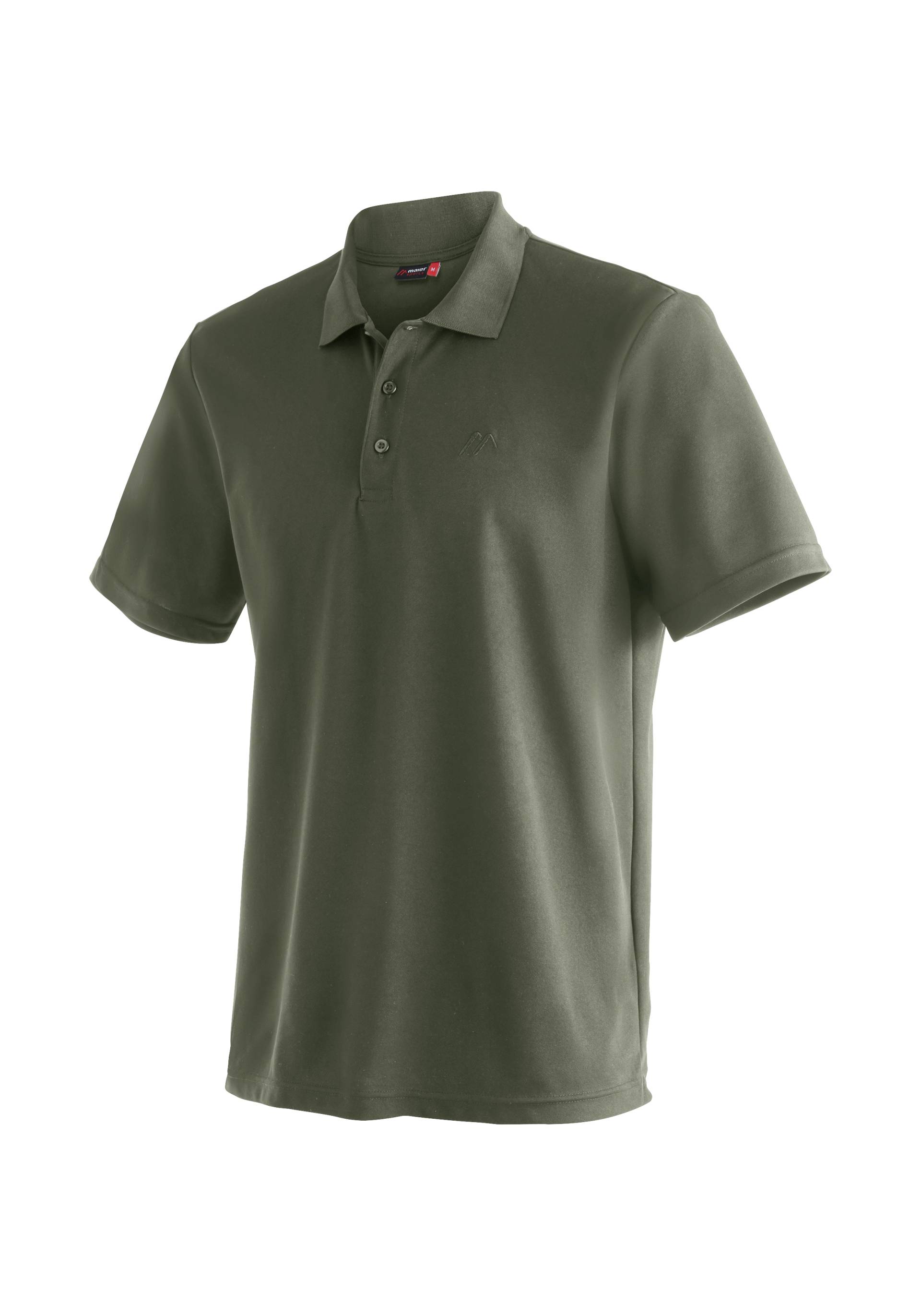 Maier Sports Funktionsshirt »Ulrich«, Herren Poloshirt, kurzarm Freizeit-Shirt mit Hemdkragen, Reg. Fit von Maier Sports