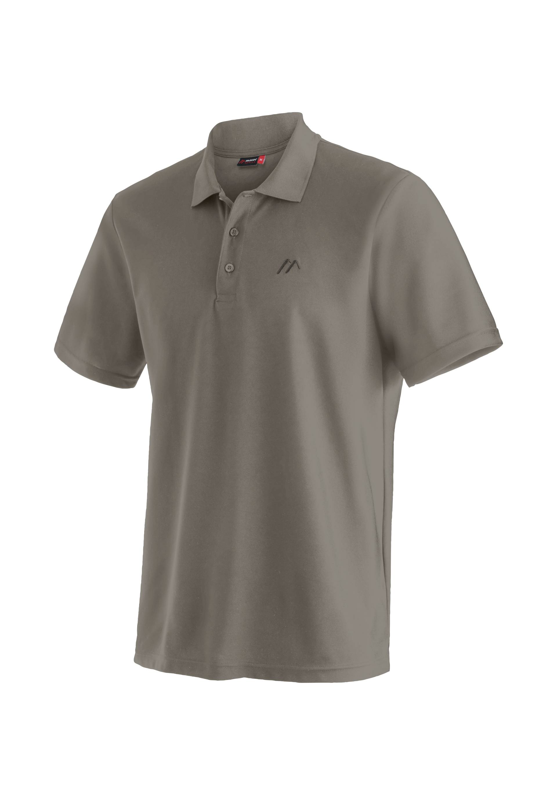 Maier Sports Funktionsshirt »Ulrich«, Herren Poloshirt, kurzarm Freizeit-Shirt mit Hemdkragen, Reg. Fit von Maier Sports