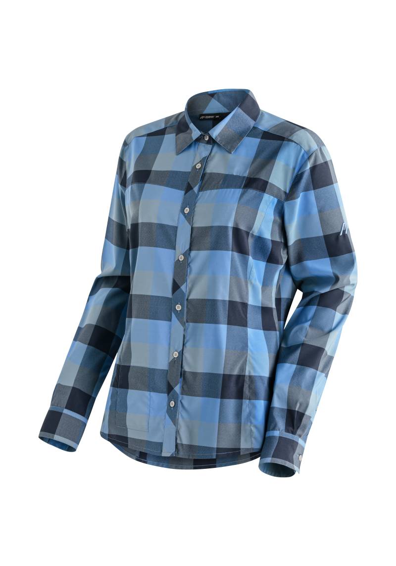 Maier Sports Outdoorbluse »Kendra L/S W«, Damen Langarmbluse, pflegeleichte Karobluse von Maier Sports