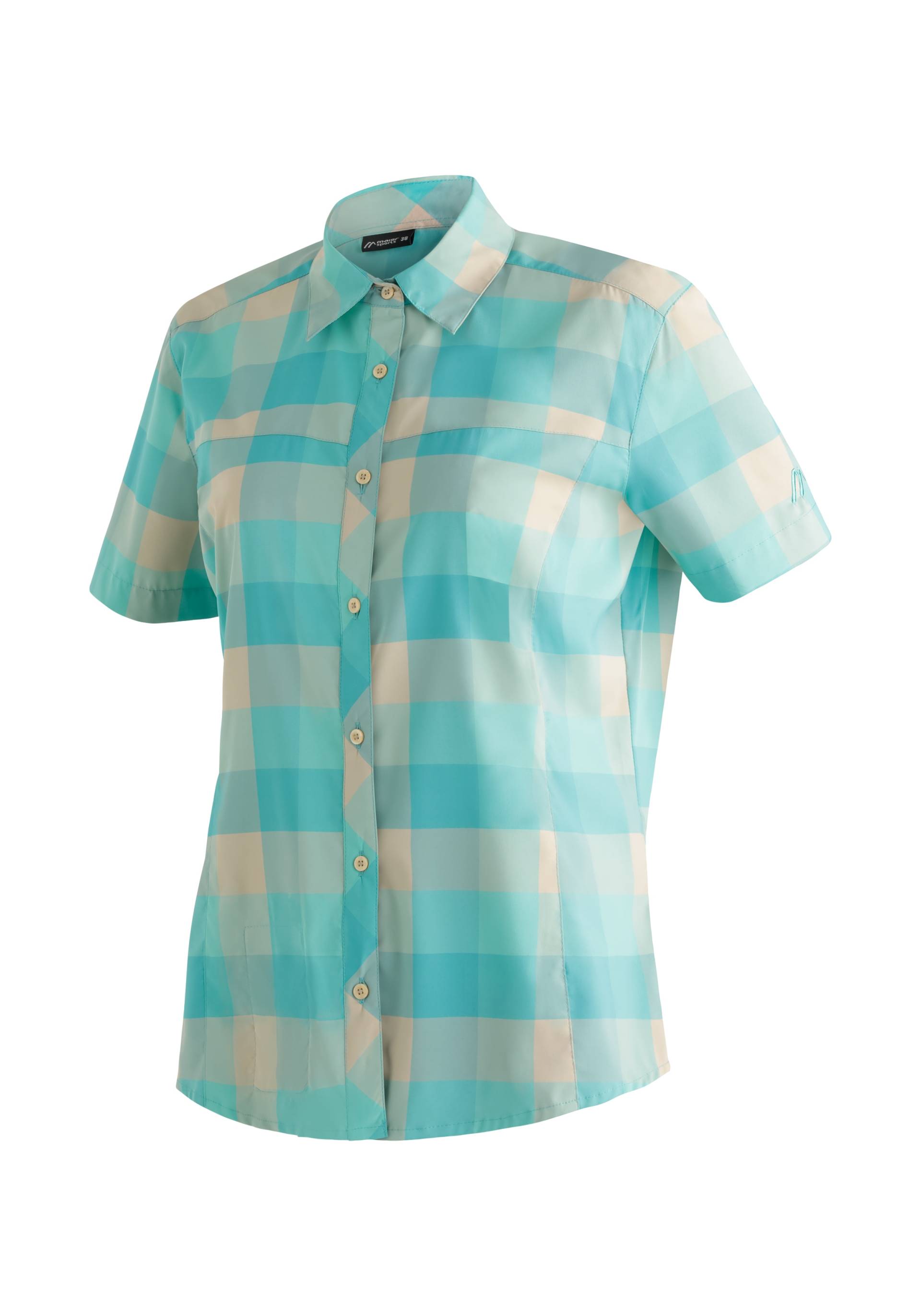 Maier Sports Outdoorbluse »Kendra S/S W«, Damen Kurzarmbluse, pflegeleichte Karobluse Maier Sports Outdoorbluse »Kendra S/S W«, Damen Kurzarmbluse, pflegeleichte Karobluse von Maier Sports