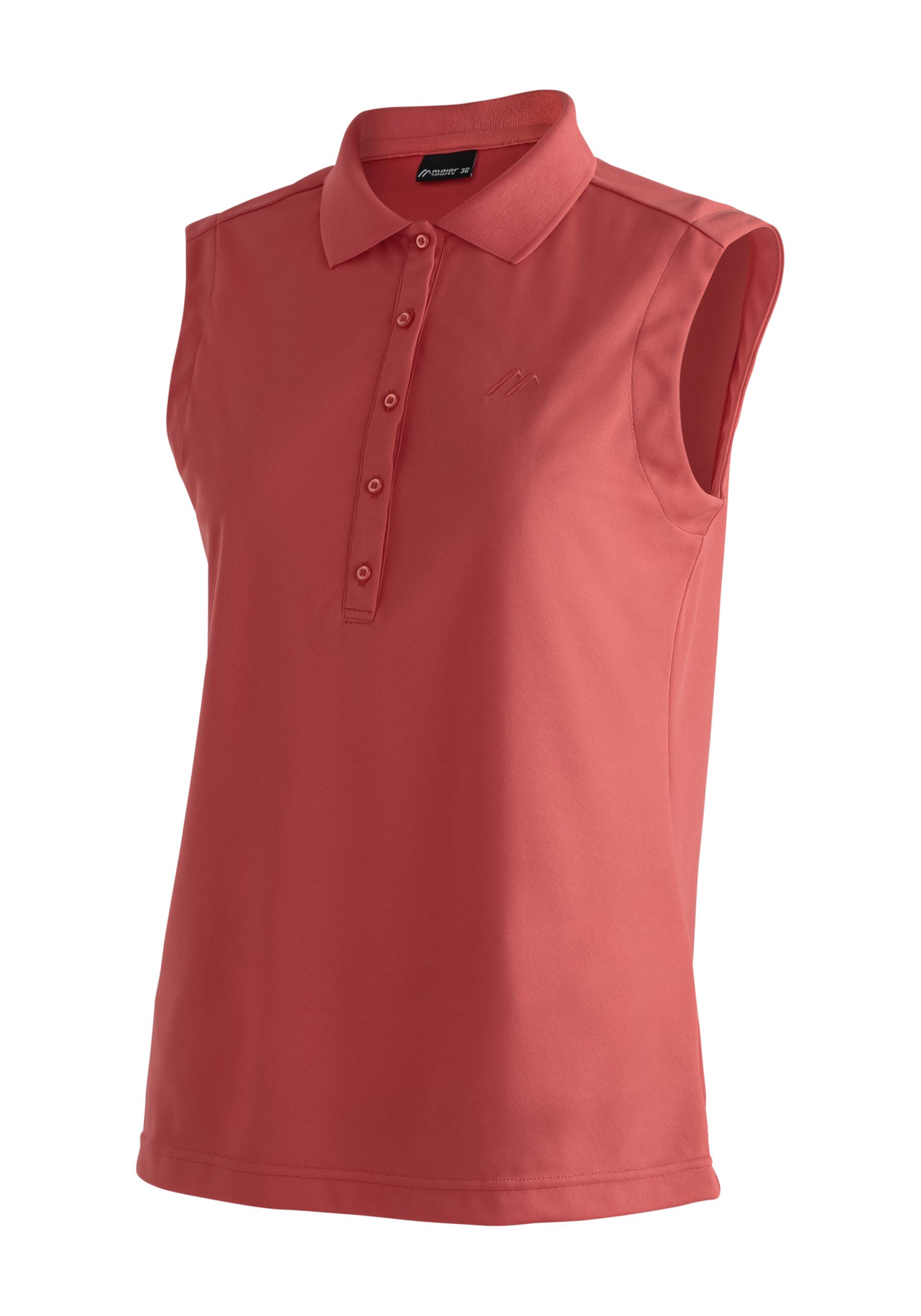 Maier Sports Poloshirt »Ulrike sleeveless«, Damen Funktionsshirt, ärmelloses Freizeitshirt, Regular Fit Maier Sports Poloshirt »Ulrike sleeveless«, Damen Funktionsshirt, ärmelloses Freizeitshirt, Regular Fit von Maier Sports