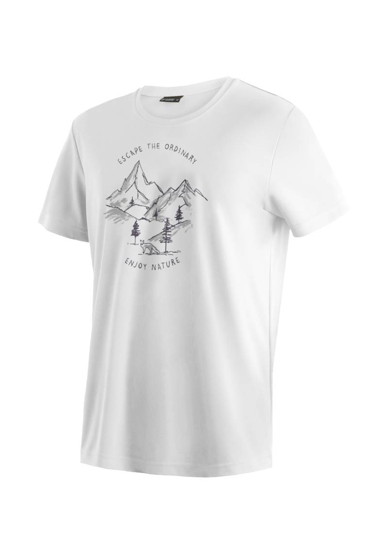 Maier Sports T-Shirt »Dieter Print«, Herren Funktionsshirt, Freizeitshirt mit Aufdruck, Regular Fit von Maier Sports