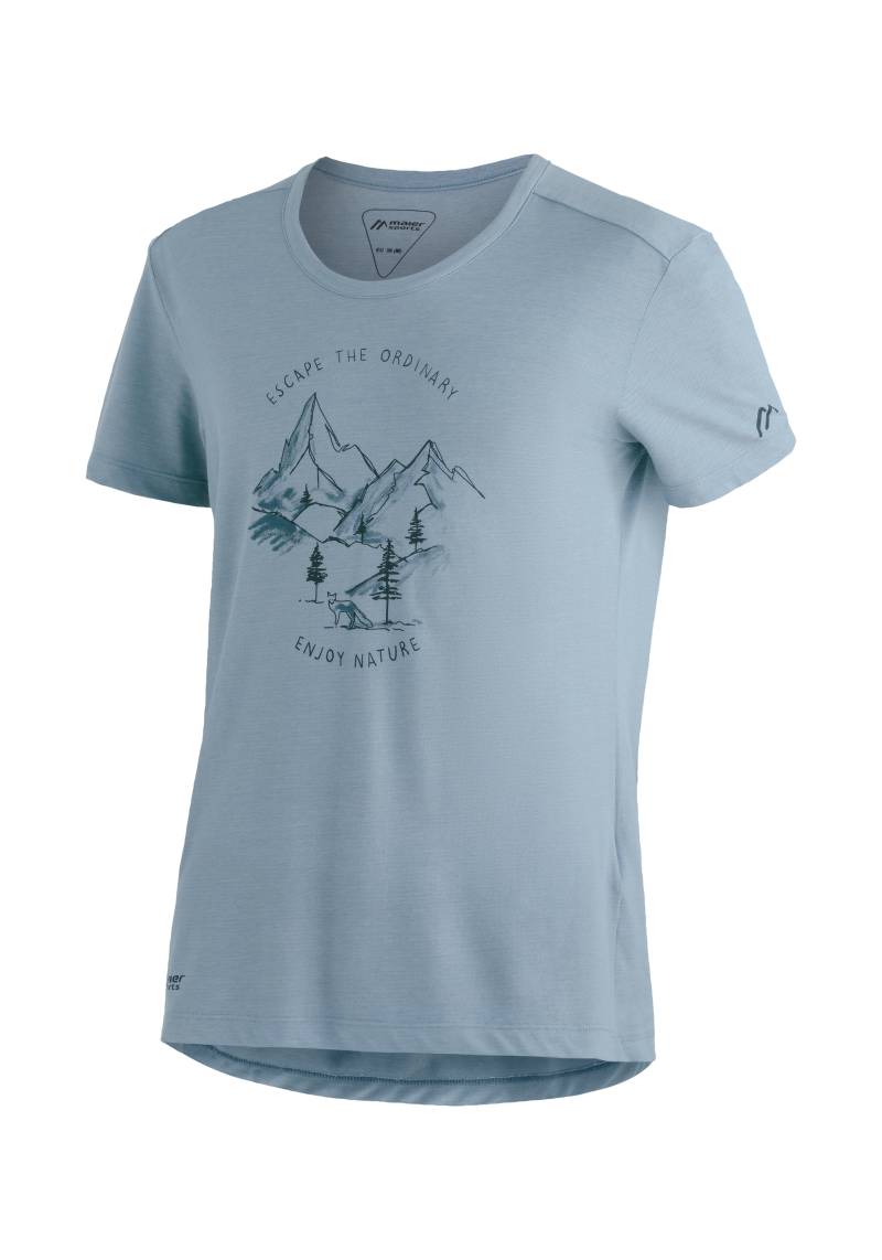 Maier Sports T-Shirt »Tamarack M«, Herren Funktionsshirt, Freizeitshirt mit Aufdruck, Regular Fit von Maier Sports