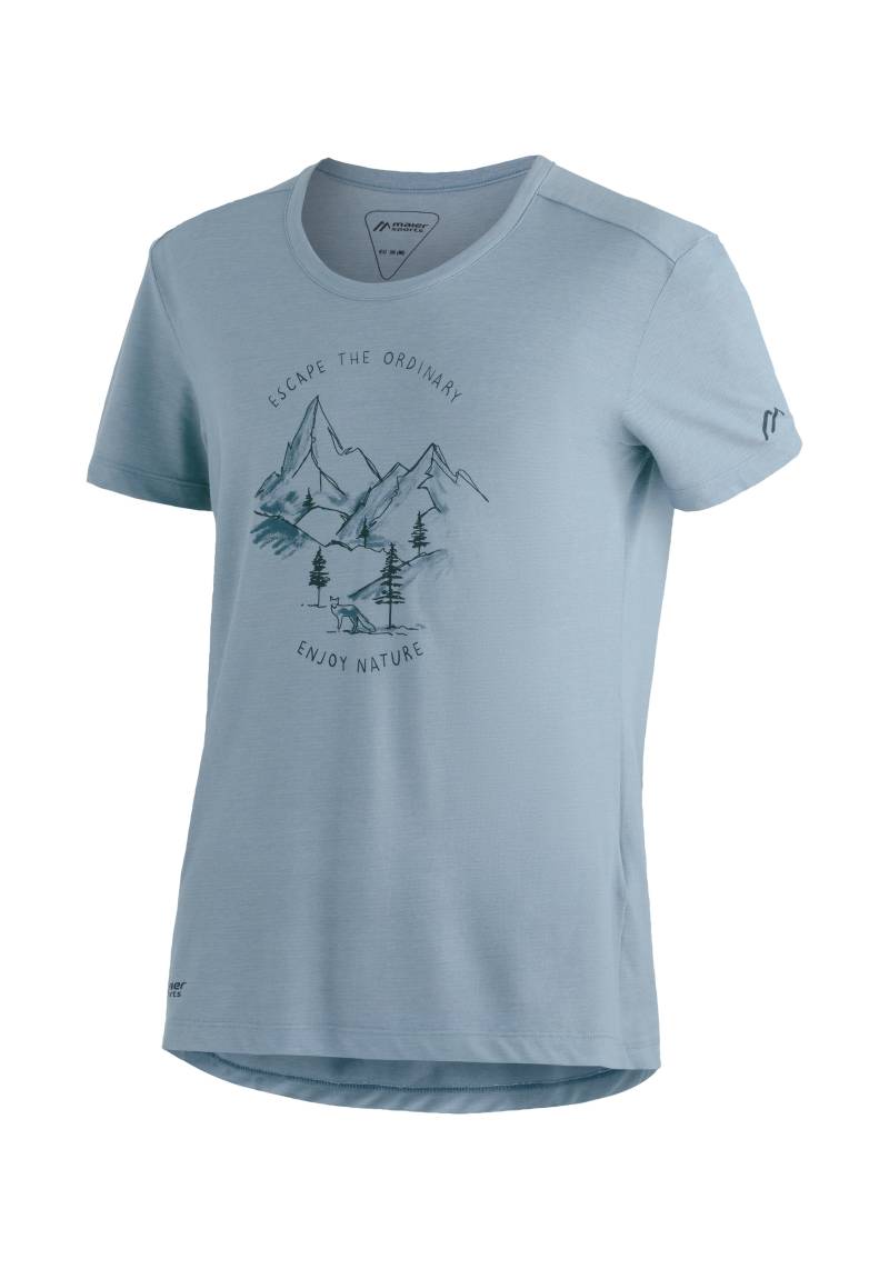 Maier Sports T-Shirt »Tamarack M«, Herren Funktionsshirt, Freizeitshirt mit Aufdruck, Regular Fit von Maier Sports