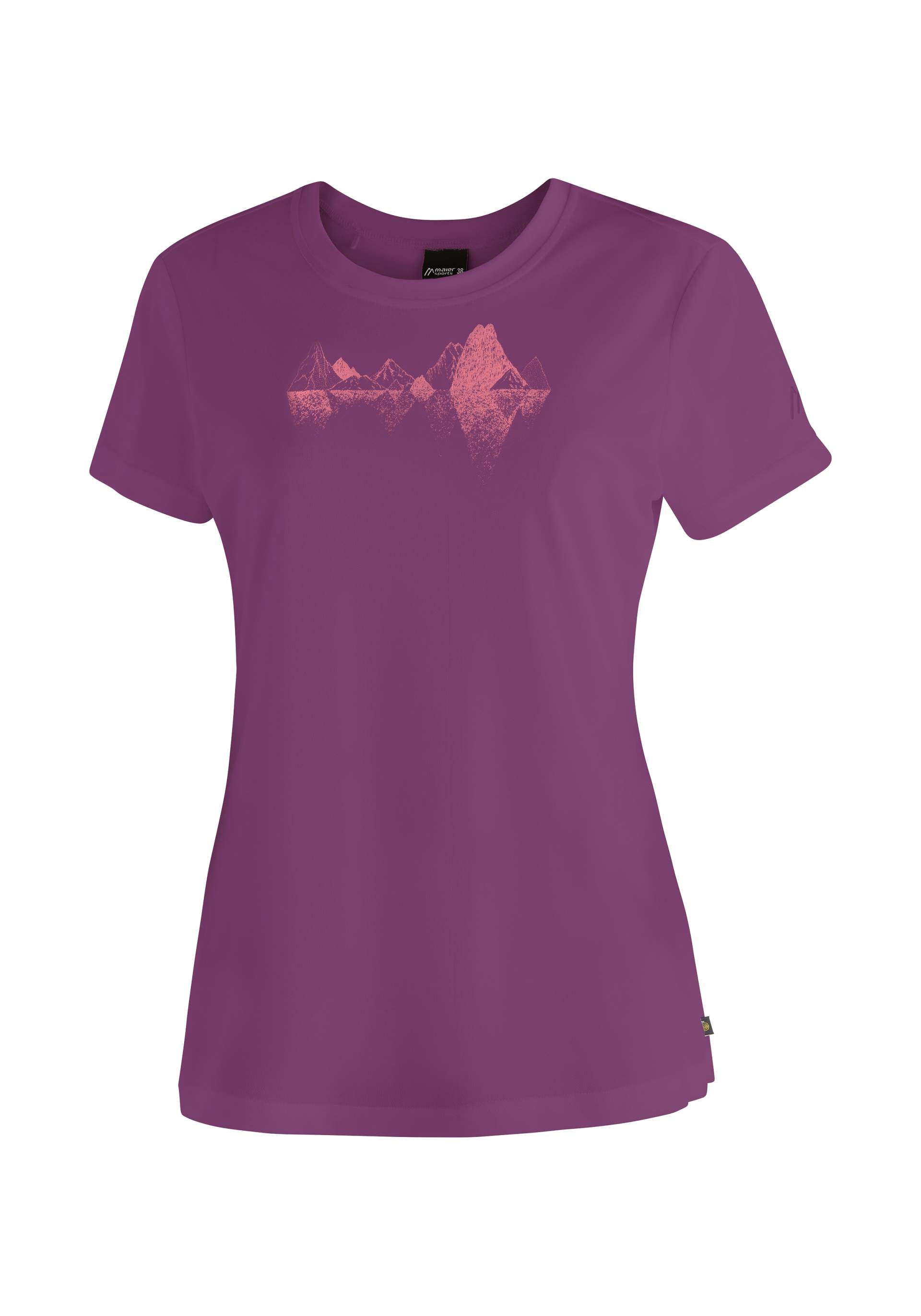 Maier Sports T-Shirt »Tilia Pique W«, Damen Funktionsshirt, Freizeitshirt mit Aufdruck Maier Sports T-Shirt »Tilia Pique W«, Damen Funktionsshirt, Freizeitshirt mit Aufdruck von Maier Sports