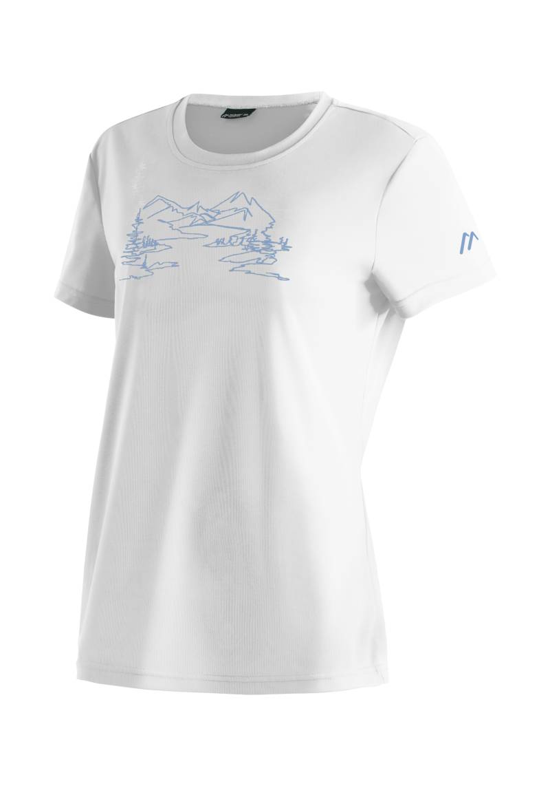 Maier Sports T-Shirt »Wilma Print«, Damen Funktionsshirt, Freizeitshirt mit Aufdruck, Regular Fit von Maier Sports