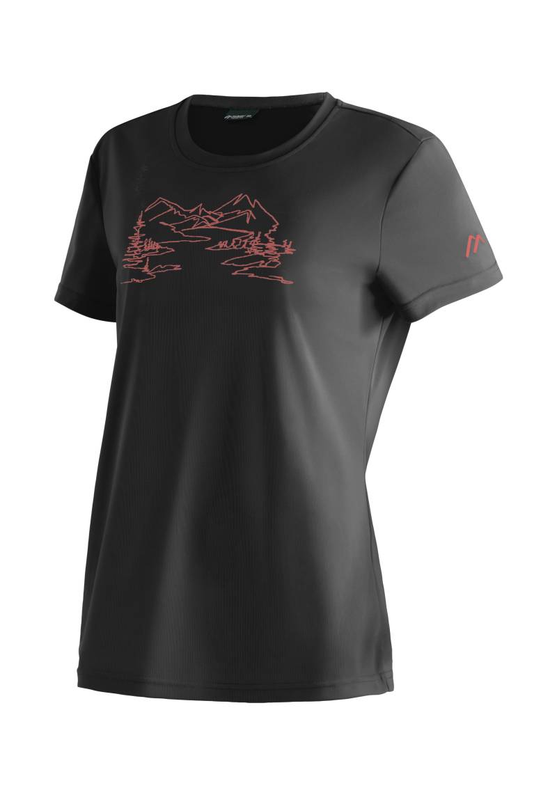 Maier Sports T-Shirt »Wilma Print«, Damen Funktionsshirt, Freizeitshirt mit Aufdruck, Regular Fit von Maier Sports