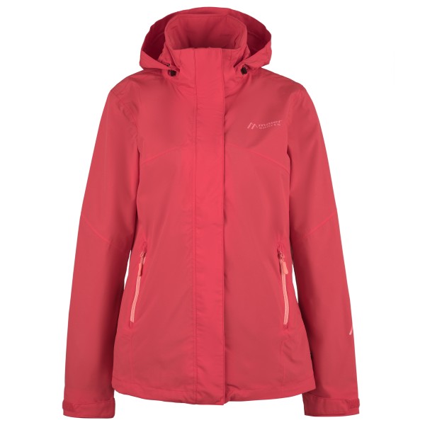 Maier Sports - Women's Metor Rec - Regenjacke Gr 36 - Regular;38 - Regular;40 - Regular;42 - Regular;44 - Regular;46 - Regular;48 - Regular;50 - Regular blau;rot von Maier Sports