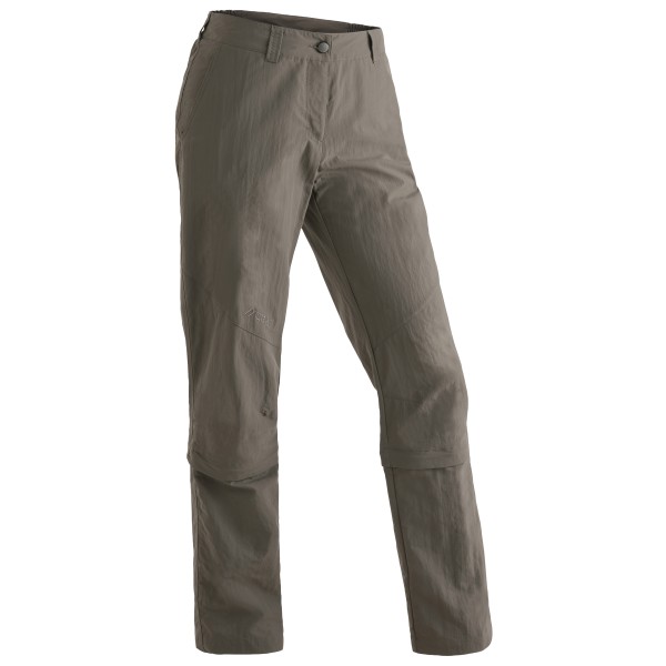 Maier Sports - Women's Nicole Capri - Zip-Off-Hose Gr 18 - Short;19 - Short;20 - Short;21 - Short;22 - Short;23 - Short;24 - Short;36 - Regular;38 - Regular;40 - Regular;42 - Regular;44 - Regular;46 - Regular;48 - Regular;50 - Regular blau;blau/grau;braun/grau;grau;schwarz von Maier Sports
