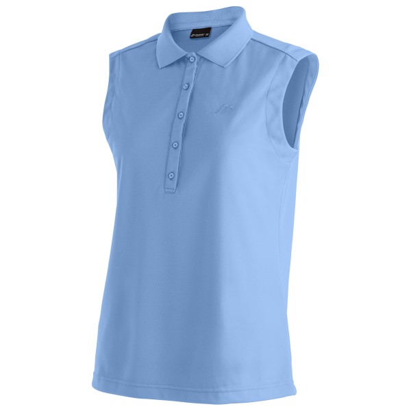 Maier Sports - Women's Ulrike Sleeveless - Polo-Shirt Gr 44 blau von Maier Sports
