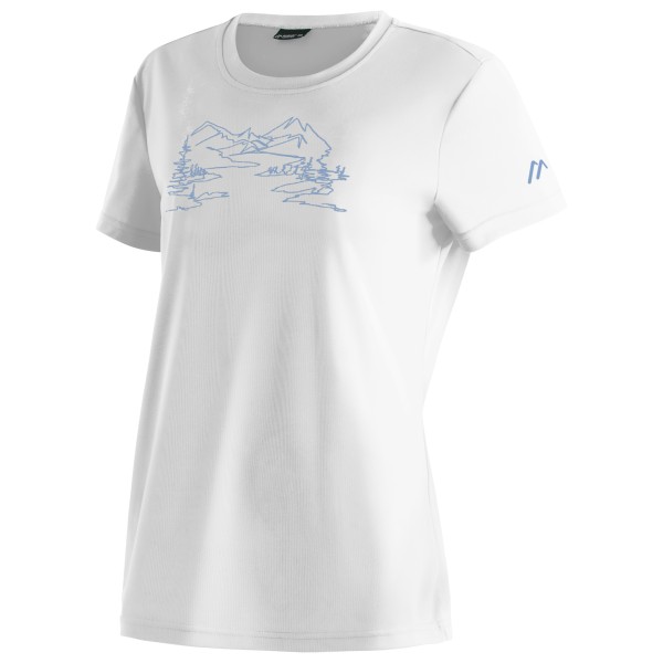 Maier Sports - Women's Wilma Print - Funktionsshirt Gr 42 grau/weiß von Maier Sports