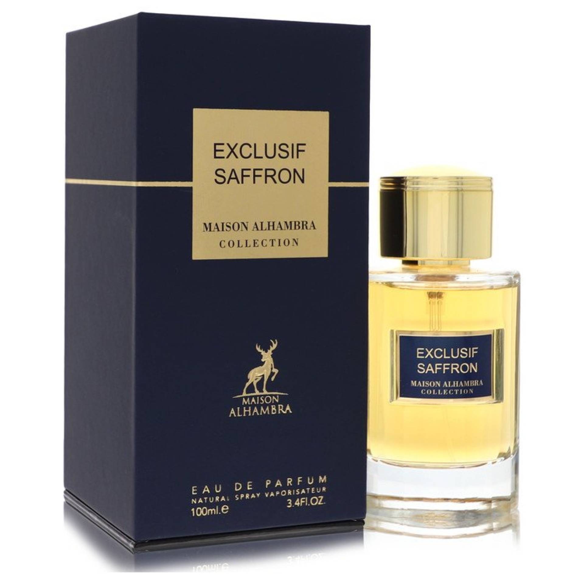 Maison Alhambra Exclusif Saffron Eau De Parfum Spray (Unisex) 101 ml von Maison Alhambra