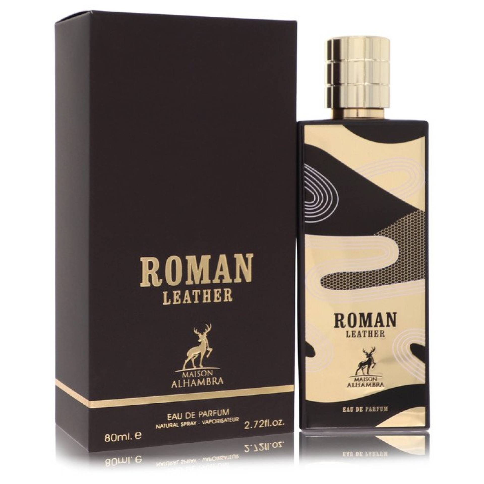 Maison Alhambra Roman Leather Eau De Parfum Spray (Unisex) 80 ml von Maison Alhambra